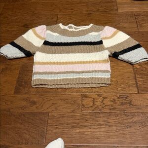 Free People Multicolor Striped Sweater
